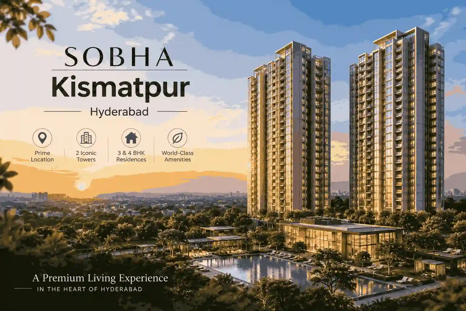 Sobha Kismatpur premium residential apartments in Hyderabad