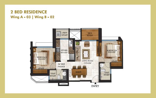 Sobha Magnum Opus floor plan2