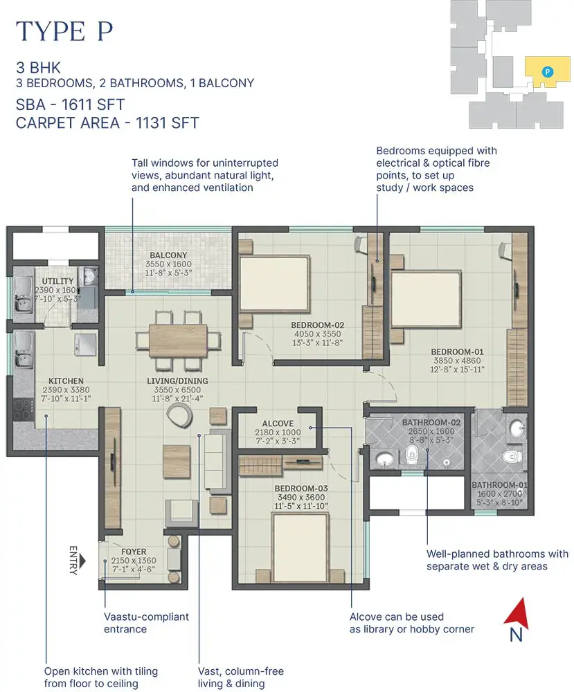 Sobha Neopolis floor plan2
